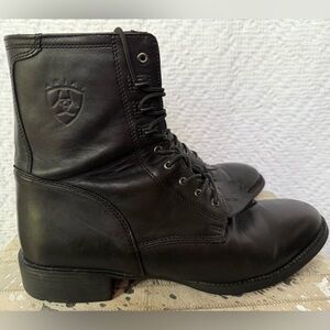 Ariat Men's Heritage Lacer Boot in Black Size 14